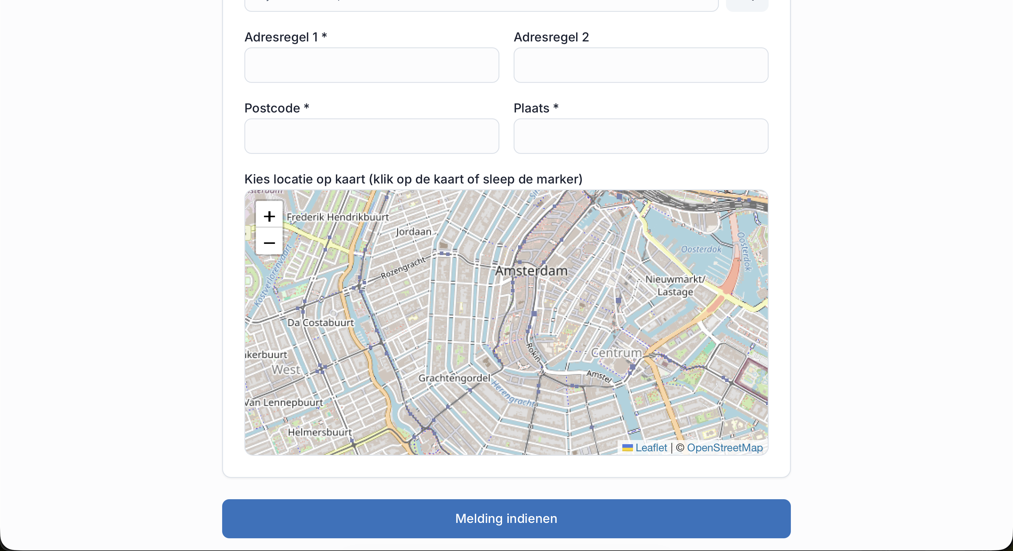 Klachtenportaal screenshot 4